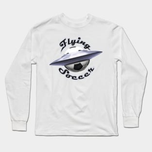 Flying Soccer Long Sleeve T-Shirt